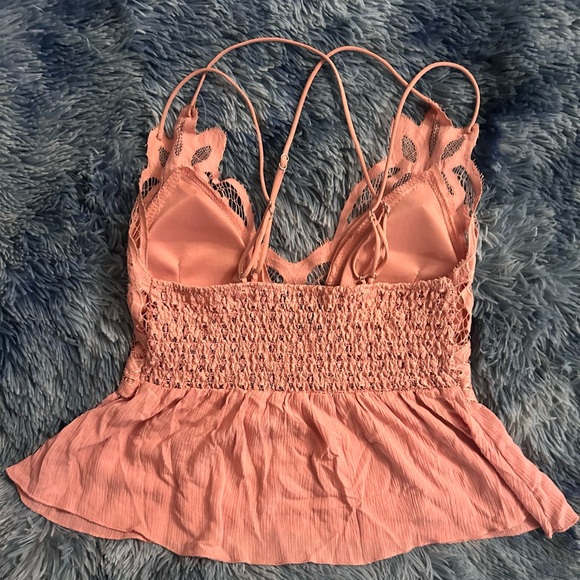 Rue 21 Pink Lace Babydoll Top - Picture 4 of 6